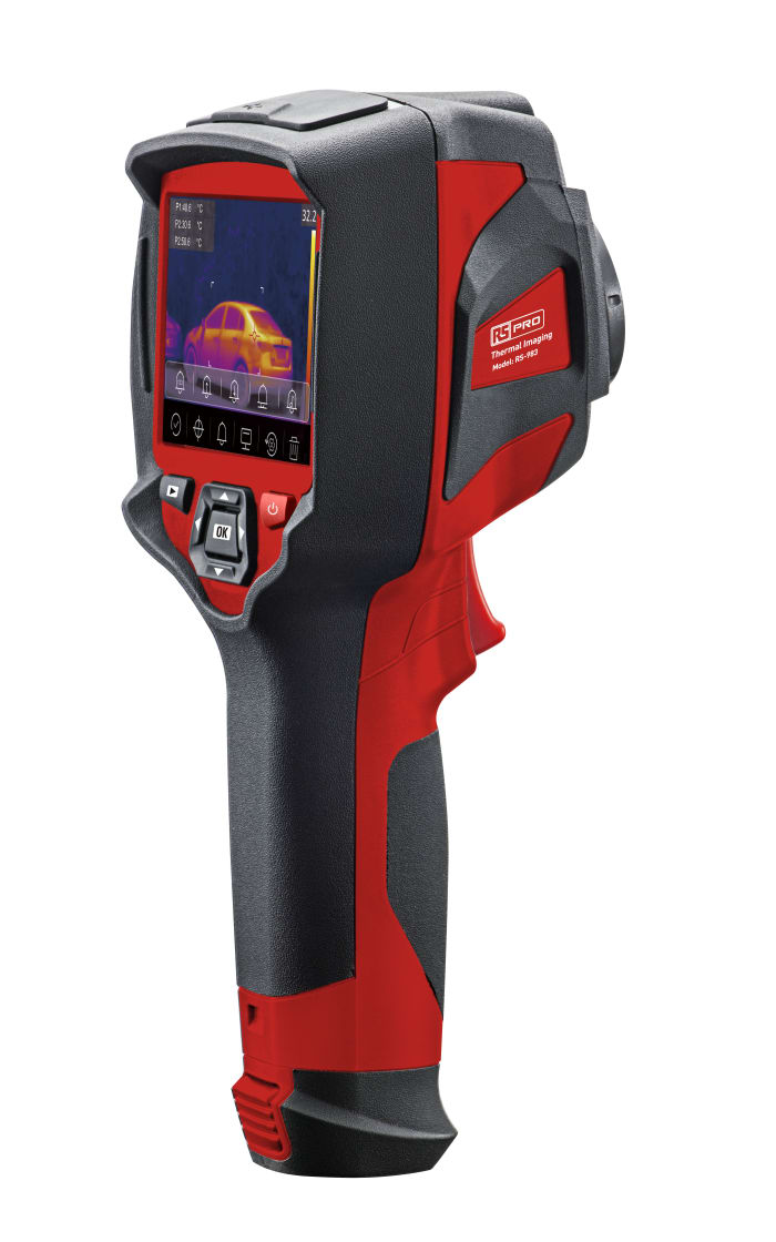 RS PRO RS PRO RS 983 USB WiFi Thermal Imaging Camera with WiFi 20 C 650 C 120 x 90pixel Detector Resolution With RS 230 9412 RS Components