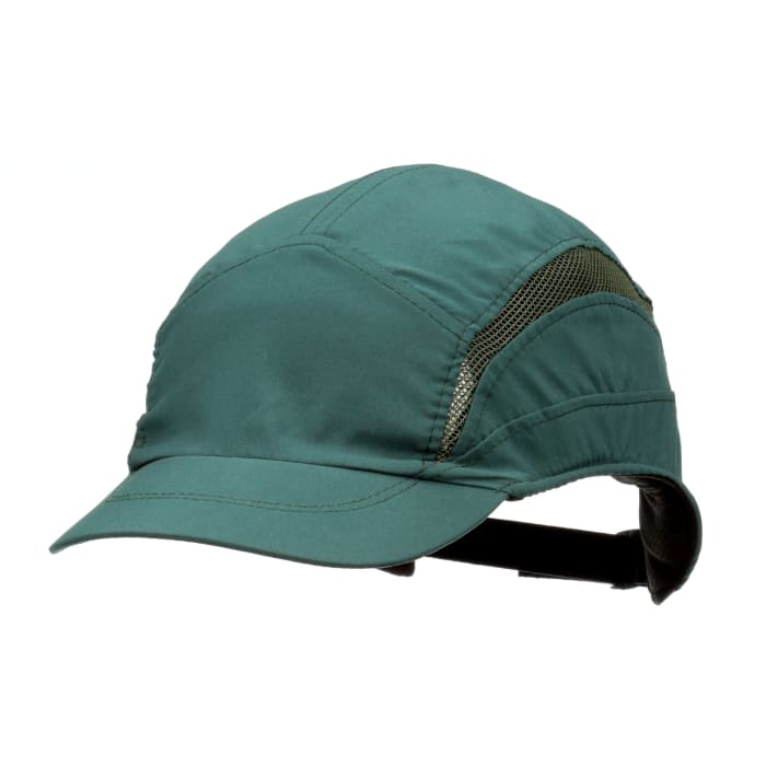 7100217857 3M 3M Green Short Peaked Bump Cap ABS Protective Material 230 9872 RS Components