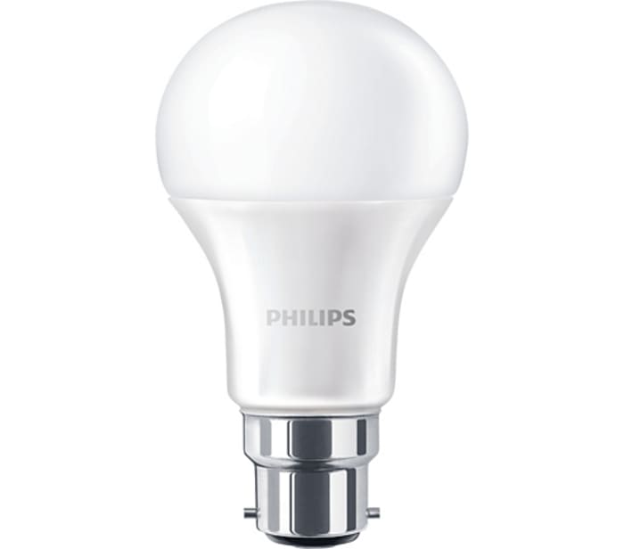 Bombilla LED Philips, CorePro, 240 V, 11 W, casquillo B22, Blanco Cálido, 2700K