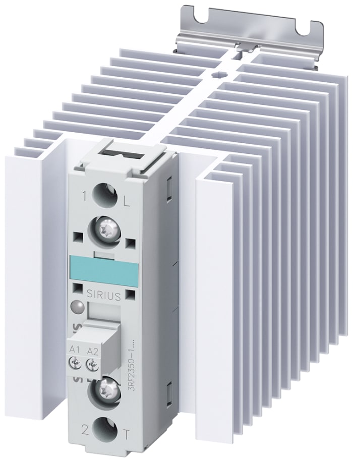Siemens 3RF2 Series Solid State Relay, 50 A Load, DIN Rail Mount, 230 V Load