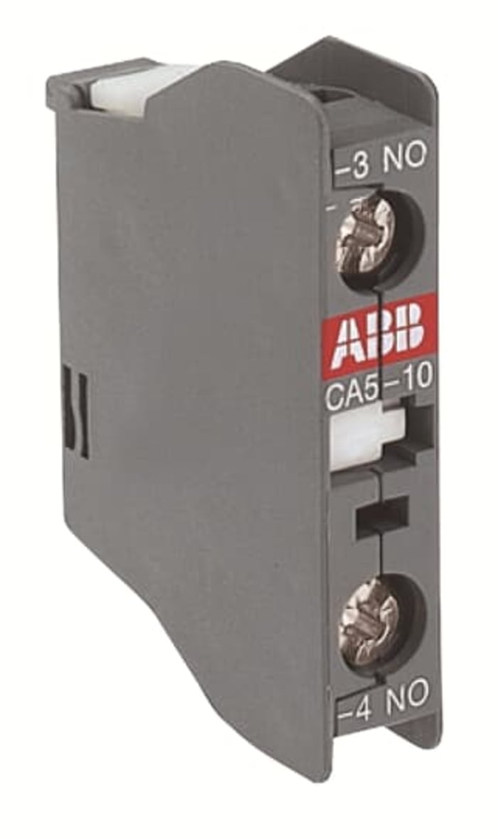 ABB Auxiliary Contact, 1 Contact, 1NO, Front Mounting, A-Line