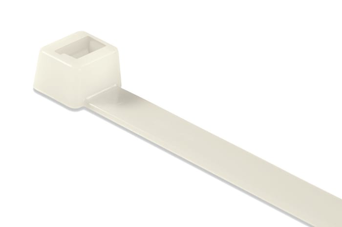 Serre-câble HellermannTyton LK5, 535mm x 13.2 mm, Naturel, en Polyamide 6.6 (PA66), x 50