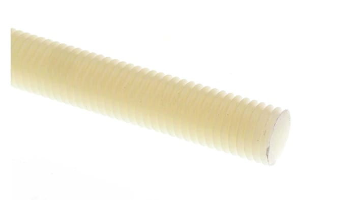 Tige filetée Nylon Brut RS PRO, M12 x 1m