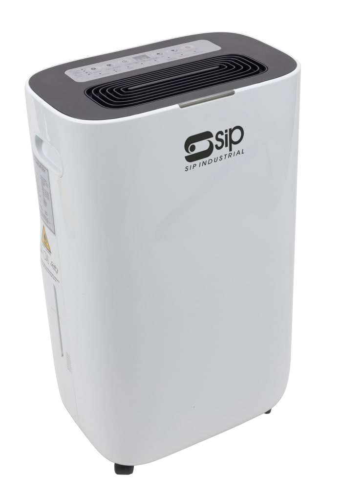 05648 SIP SIP Portable Dehumidifier, 6.5L water tank, 20L/day extraction rate Type G British