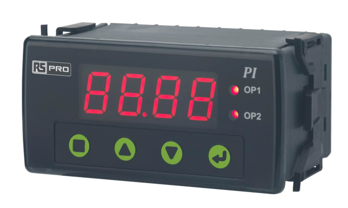 RS PRO 7-Segment Display Process Indicator, 92mm x 45mm