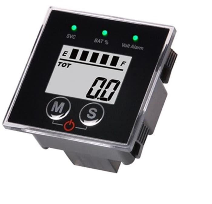 RS PRO Digital Voltmeter DC, LED Display 5-Digits 1 %, 45 mm, 45 mm