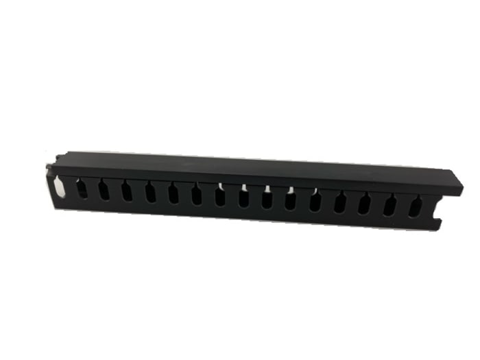 RS PRO Wiring Duct Black - Open Slot, W50mm x D50 mm, L1 m, Polyvinyl Chloride