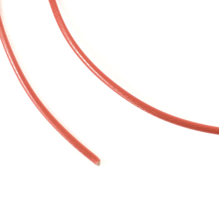 2622 RD001 Alpha Wire  Alpha Wire 2622 Series Red 0.382 mm² Hook