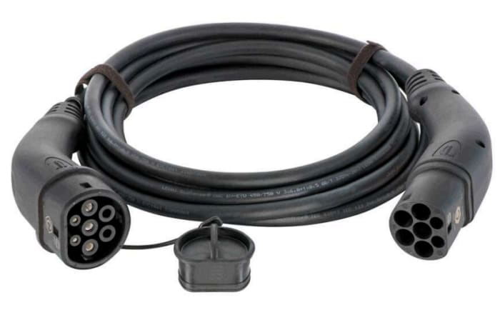 HARTING 32 A Mode 3, Type 2 to Type 2, EV Charging Cable 5m