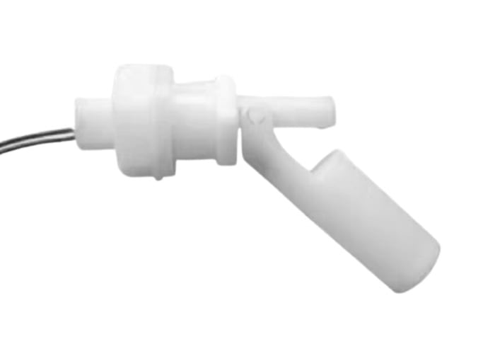 RS PRO Side Mounted Polypropylene Float Switch, Float, 350mm Cable, NO, 200V ac Max, 200V dc Max