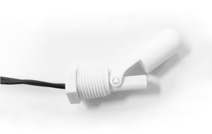 RS PRO Side Mounted Polypropylene Float Switch, Float, 1m Cable, NO, 300V ac Max, 350V dc Max