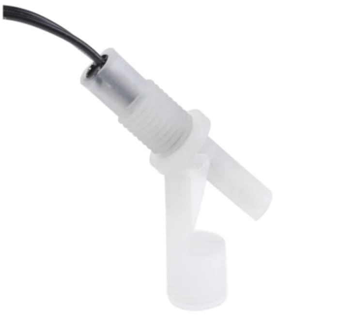 RS PRO Surface Mount Polypropylene Float Switch, Float, 1m Cable, NO, 300V ac Max, 350V dc Max