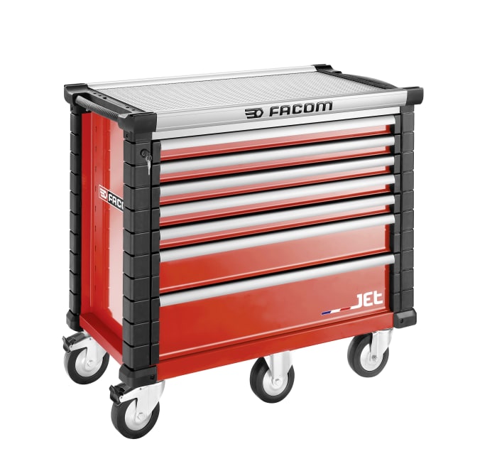Facom 7 Drawer Wheeled Tool Chest