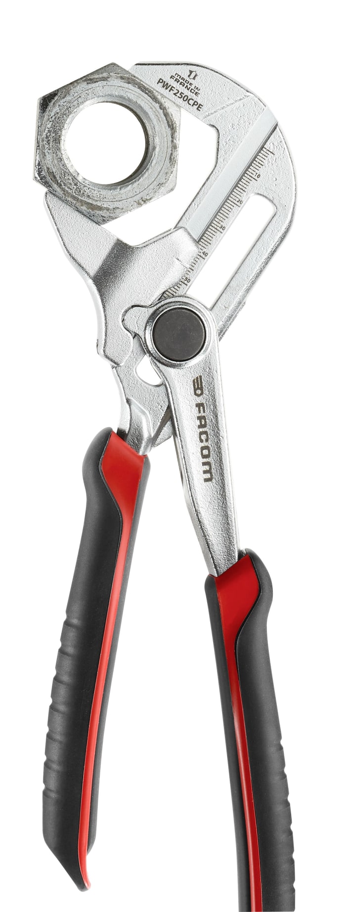 PWF250CPEPB PWF250 Plier Wrench, 250 mm Overall, Angled