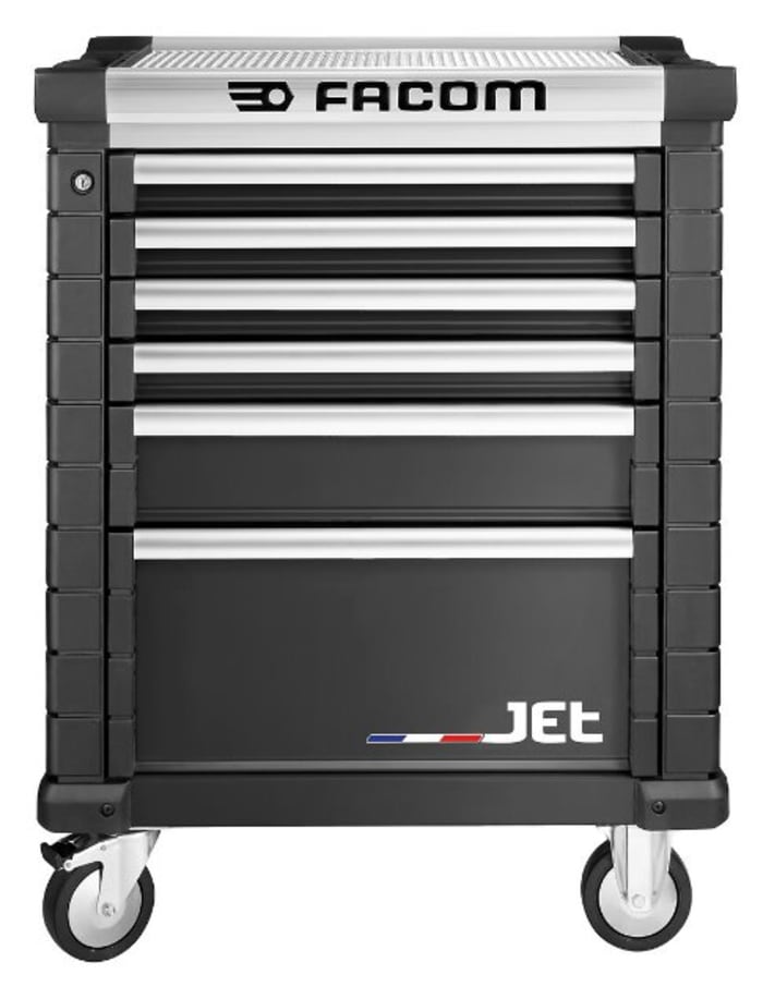 Facom 6 Drawer Steel Wheeled