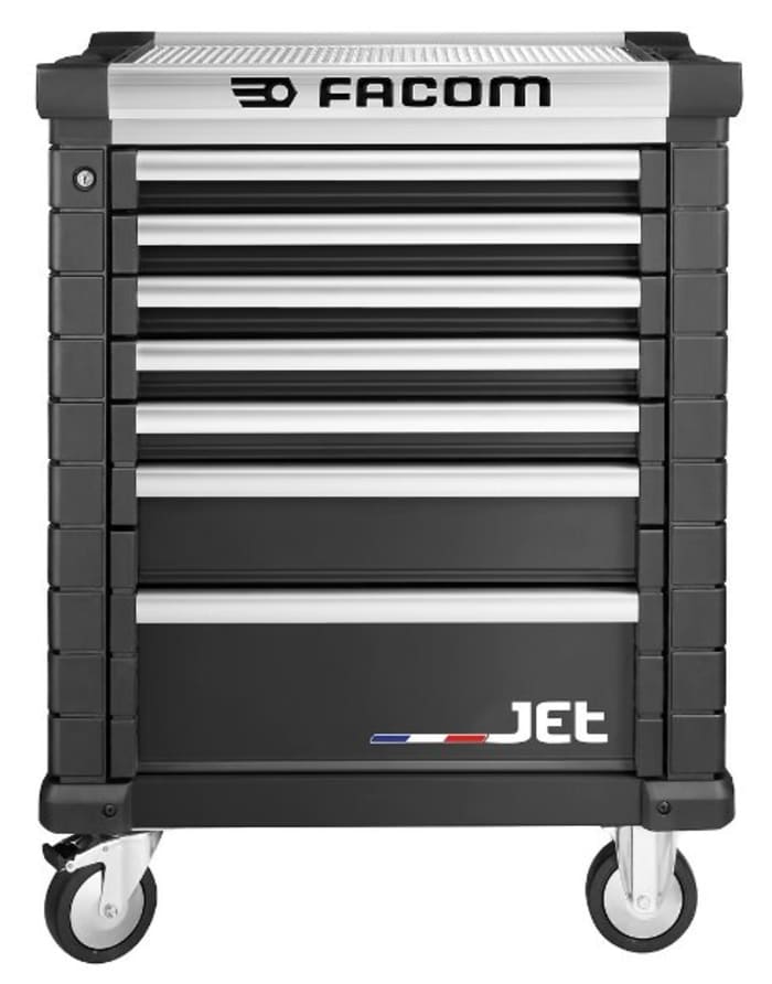 Facom 7 Drawer Steel Wheeled