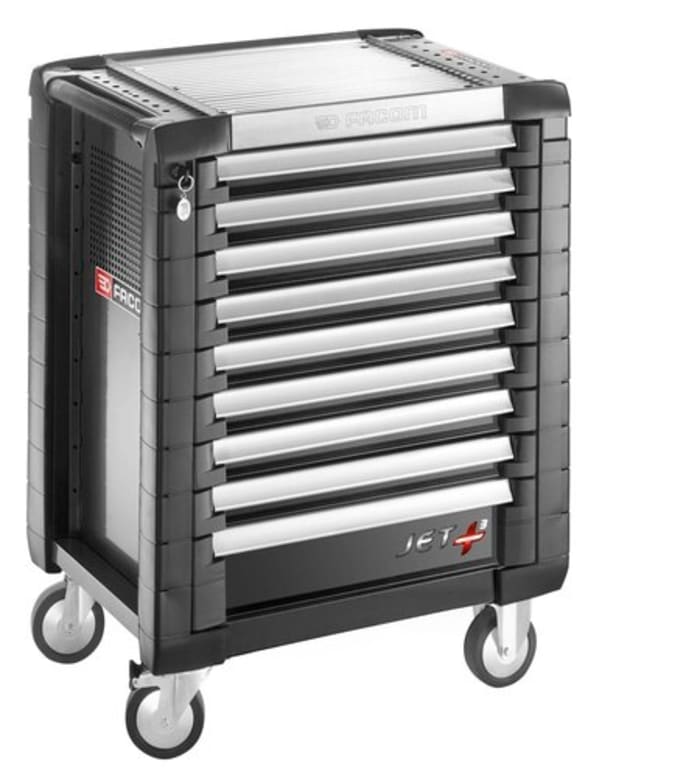 Facom 9 Drawer Wheeled Tool Chest
