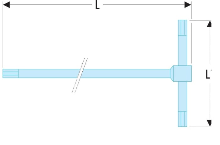 84TCD.5 Facom | Facom T Metric Hex Key, Hex size 5 mm | 235-3847 | RS