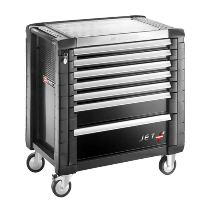 Armario de herramientas Facom con 7 cajones, 774mm (l.) x 546mm (an.) x 971mm (alt.)