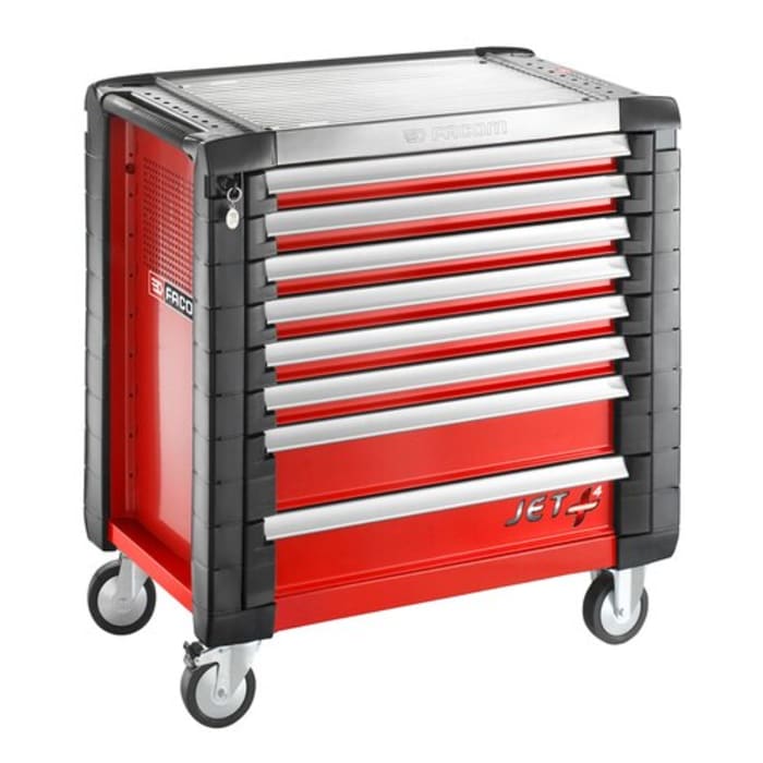 Facom 8 Drawer Wheeled Tool Cabinet