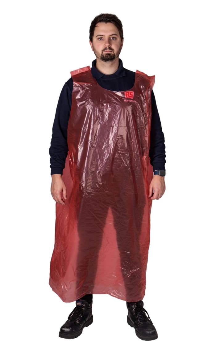Reldeen Red Disposable overalls, 75 x 137 cm