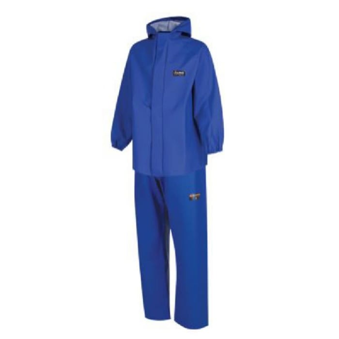 Peto de trabajo reutilizable Unisex Skytec de color Azul real, talla XL, propiedades: Antibacteriano