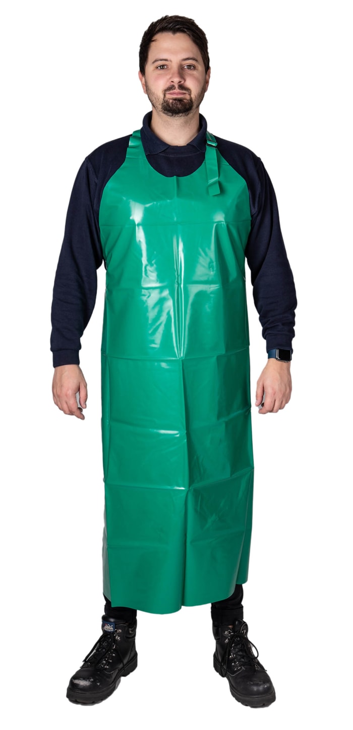 Topdog Green Reusable Polyurethane Apron, 1.14 m
