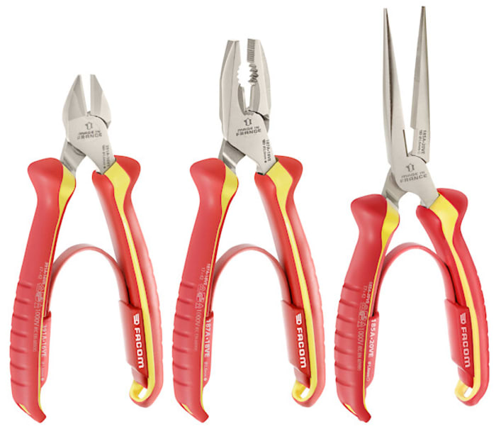 Facom 3-Piece Plier Set