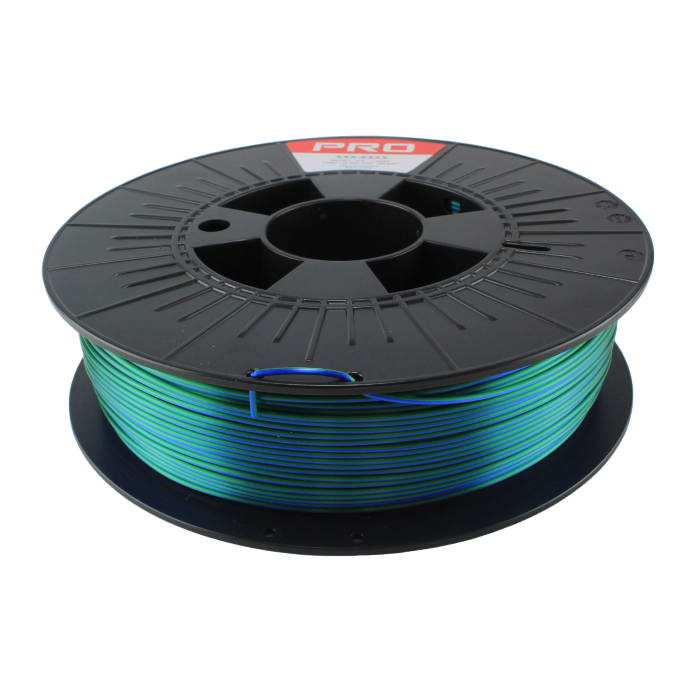 RS PRO 1.75 mm Green, Blue 3D Printer Filament, 500 g