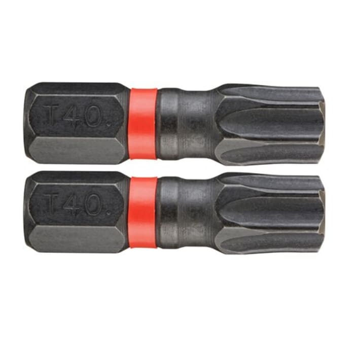 Embout Torx T40 FACOM 1/4'' - 25mm - Qualité Professionnelle - Pour Vis Torx