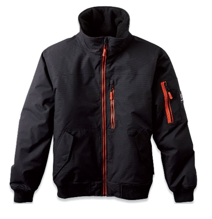 17ORTEGO14 94 TS Parade Parade ORTEGO Black Waterproof Bomber Jacket S 236 2652 RS Components