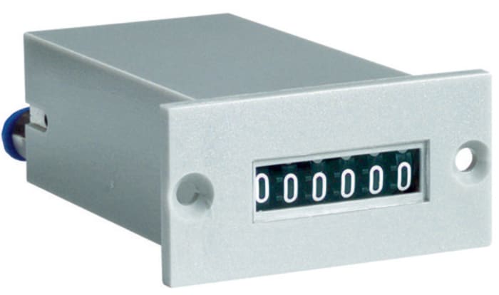Crouzet 6 digits Pneumatic Counter, 2bar to