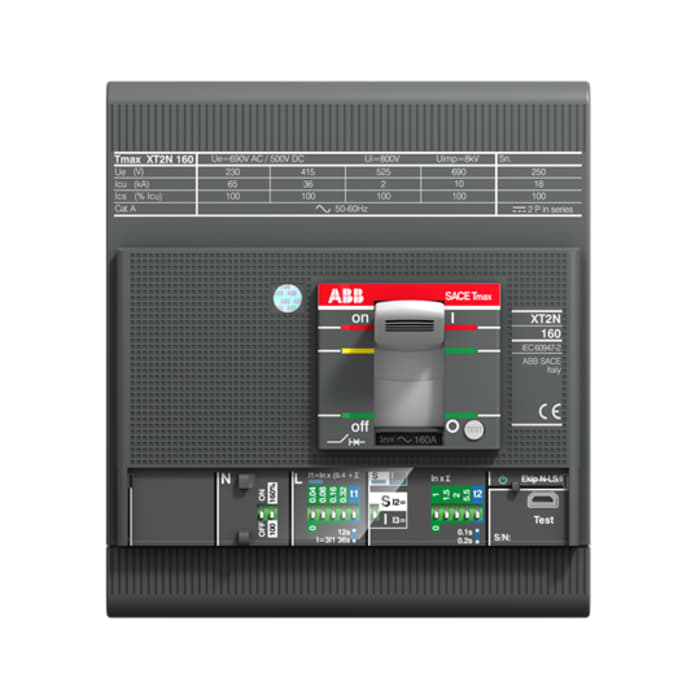 1SDA068017R1 XT2V 160 Ekip LSI 25A FF ABB | ABB, XT2V, 1SDA06 Molded ...