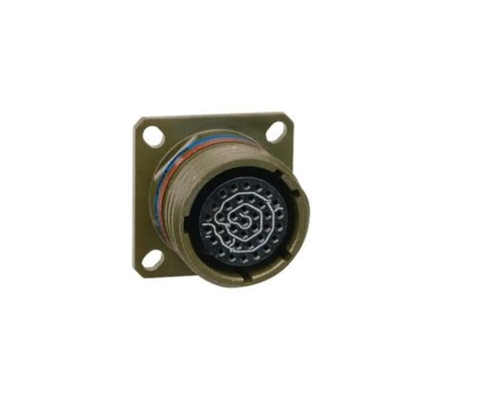 Amphenol Limited 6 Way Circular Connector Receptacle, Socket Contacts