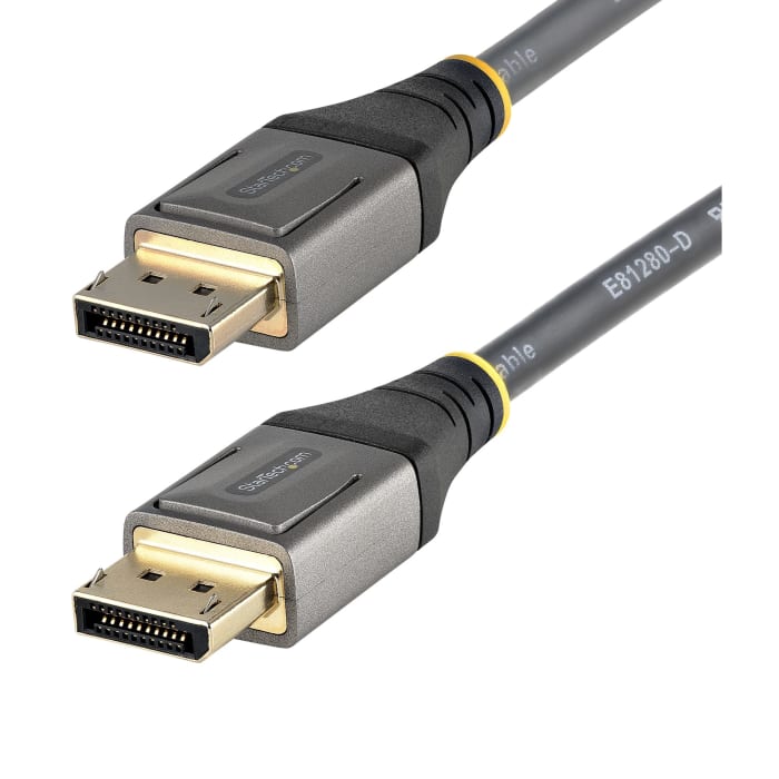 StarTech.com Male DisplayPort to Male DisplayPort, TPE Cable, 8K 60Hz (7680 x 4320), 1m