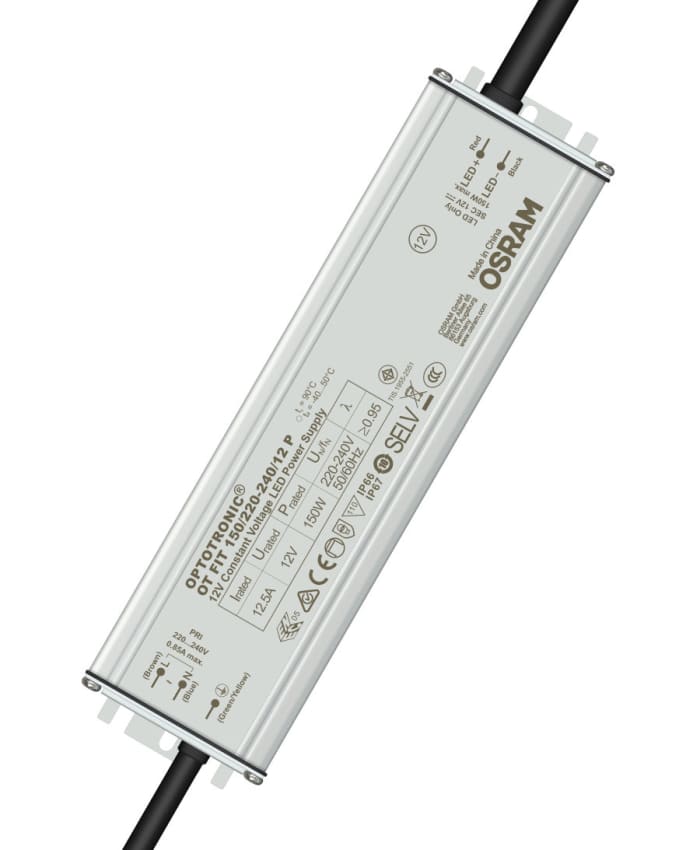 OT-FIT-150/220-240/12-P Osram | Osram LED Driver, 12.5V Output