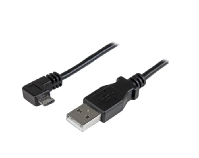 Cable USB 2.0 RS PRO, con A. USB A Macho, con B. Micro USB B Macho, long. 2m