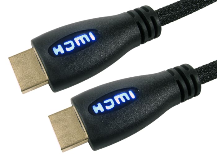 RS PRO, 2m Male HDMI to Male HDMI 4K