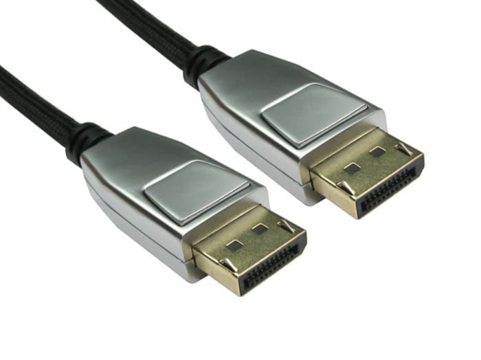Cable DisplayPort RS PRO, con. A: DisplayPort macho, con. B: DisplayPort macho, long. 3m