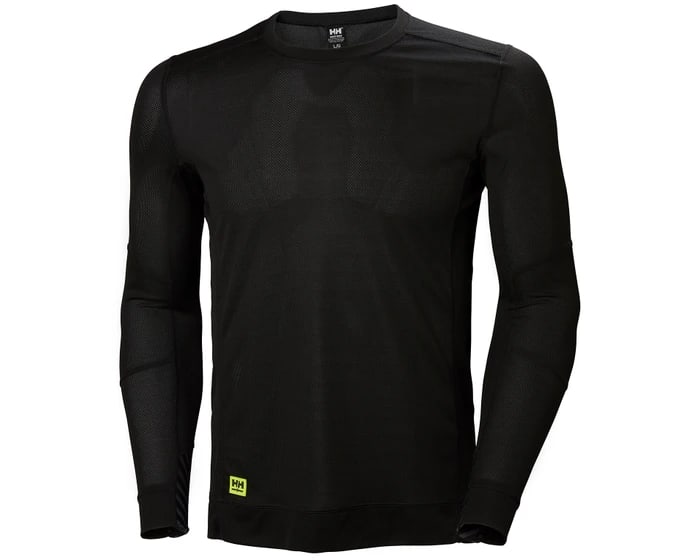 75105 990 3XL Helly Hansen Helly Hansen Black Polypropylene Thermal Shirt 3XL 237 1340 RS Components
