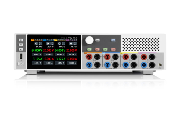 Bundle fuente de alimentación de banco Rohde &amp; Schwarz Digital, 4 64V 10 A 800 W