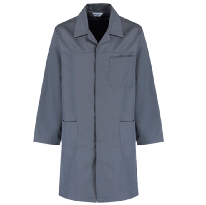 Gray lab coat online