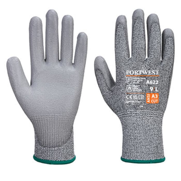 Global Cut Resistant Gloves Grey