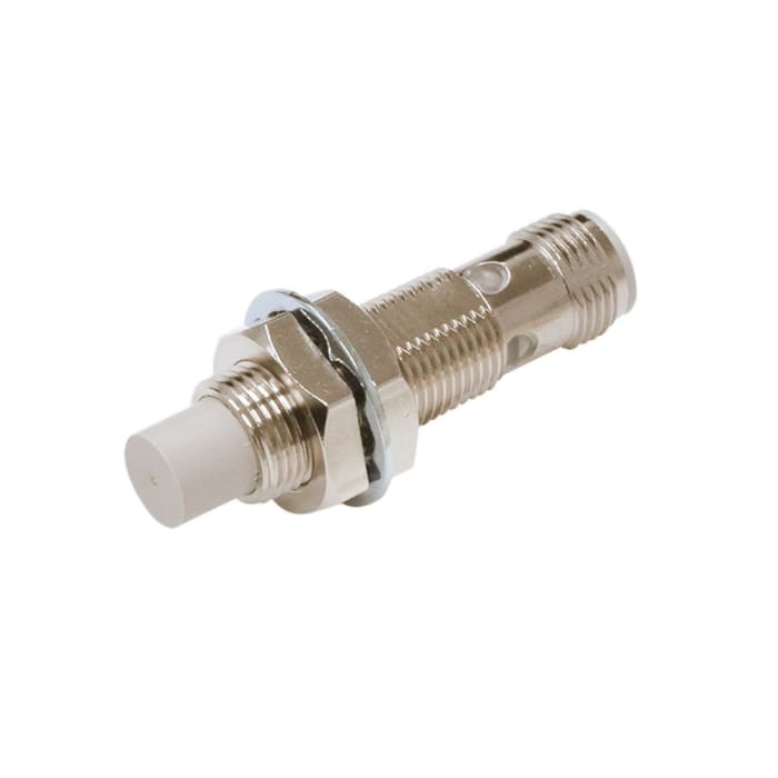 Omron Inductive Threaded Barrel Proximity Sensor, M12, 8 mm Detection, NPN NO+NC, 10 → 30 V dc
