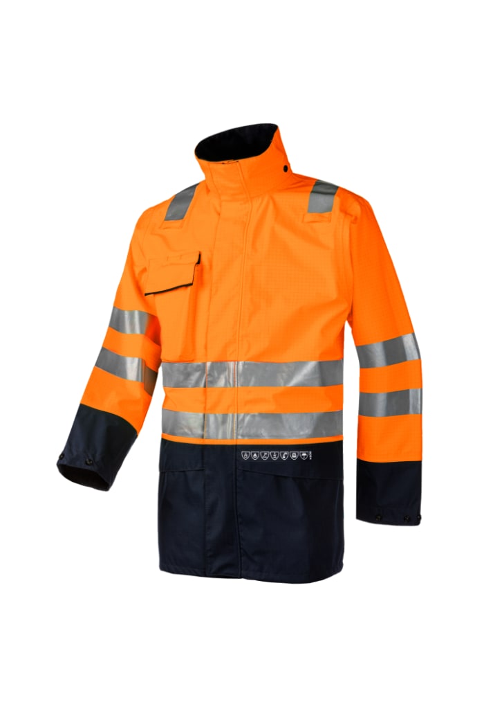 S101 KALDVIK 3XL Sioen Sioen Unisex Hi Vis Jacket 3XL 237 6872 RS Components