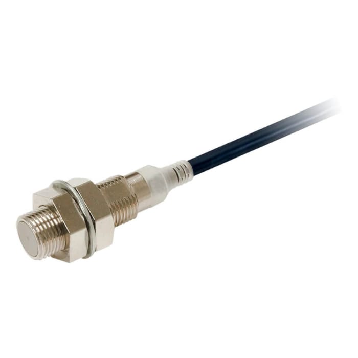 Omron Inductive Threaded Barrel Proximity Sensor, M12, 4 mm Detection, NPN NO, 10 → 30 V dc