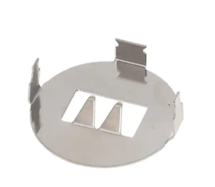 Clip portapilas para 1 pila CR2032, montaje Pasante