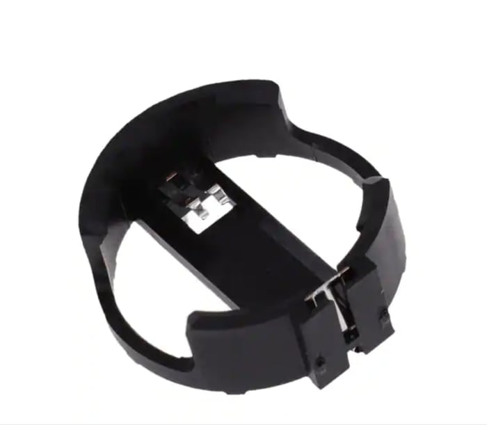 RS PRO 2032 Battery Battery Holder, Leaf Spring Contact