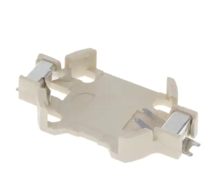 RS PRO CR2032 Battery Holder, Leaf Spring Contact