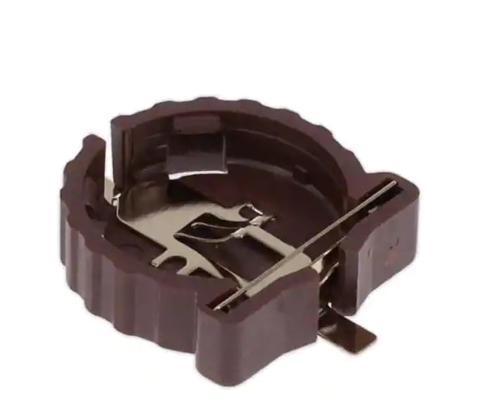 RS PRO CR1220 Battery Holder, Leaf Spring Contact